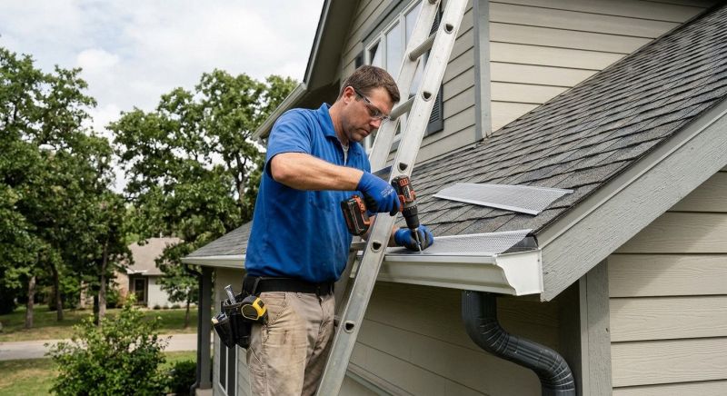 Gutter Filter Installation in Everett, WA