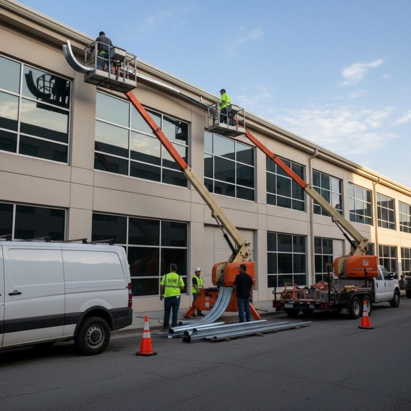 Gutter Filter Installation