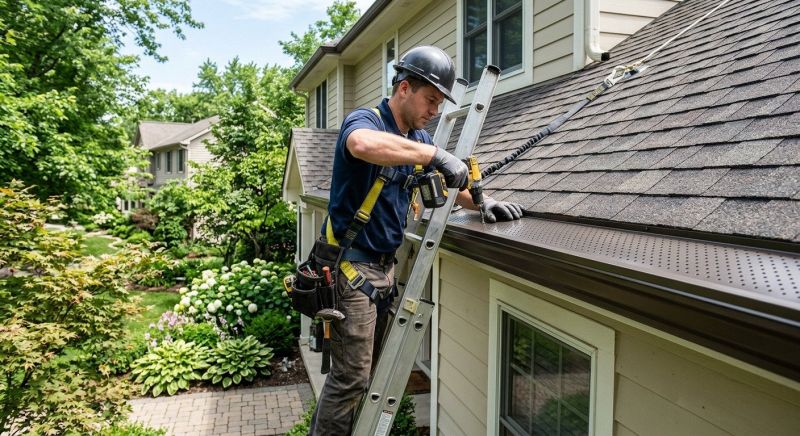 Gutter Cap Installation in Redmond, WA