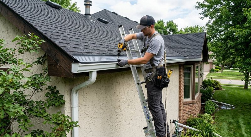 Gutter Cap Installation in Redmond, WA