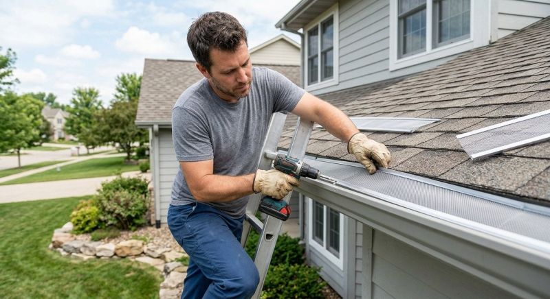 Gutter Filter Installation in Arvada, CO
