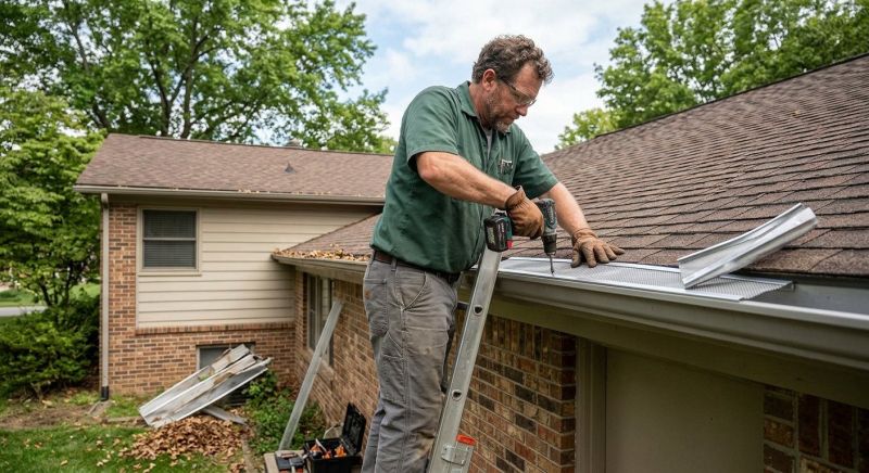 Gutter Screen Repair in Mcdonough, GA